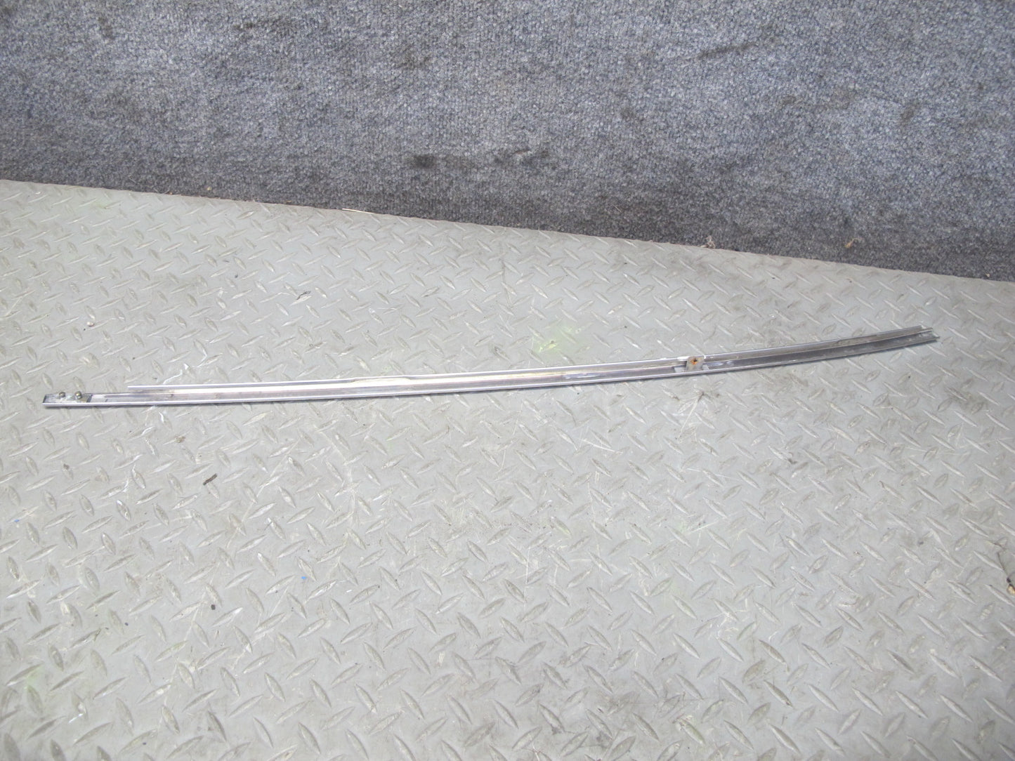 2006-2012 Bentley Flying Spur Rear Left Door Window Chrome Trim Molding Set