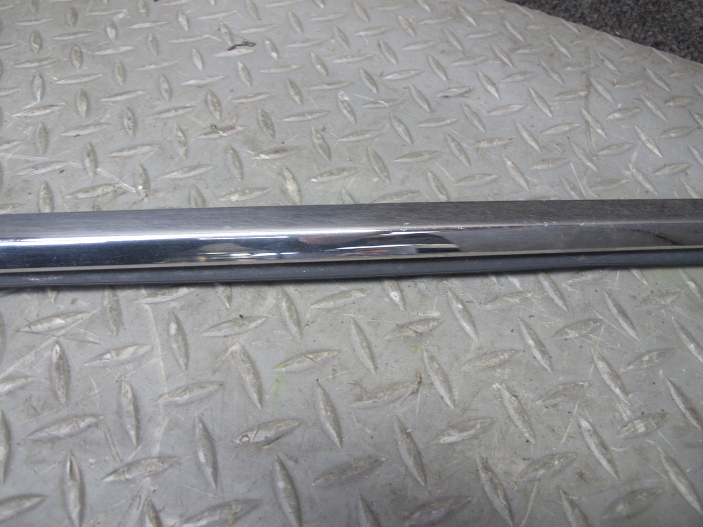 2006-2012 Bentley Flying Spur Rear Left Door Window Chrome Trim Molding Set