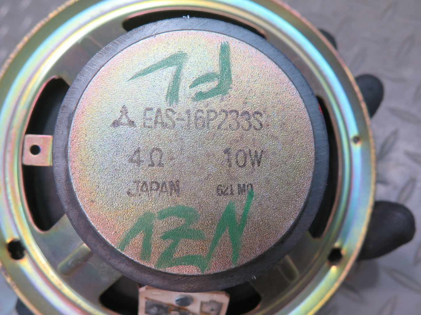 84-86 Nissan Z31 300ZX Front Right & Left Audio Speaker Set OEM