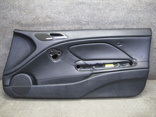 01-06 BMW E46 330ci Coupe Convertible Right Door Interior  Trim Panel Black OEM