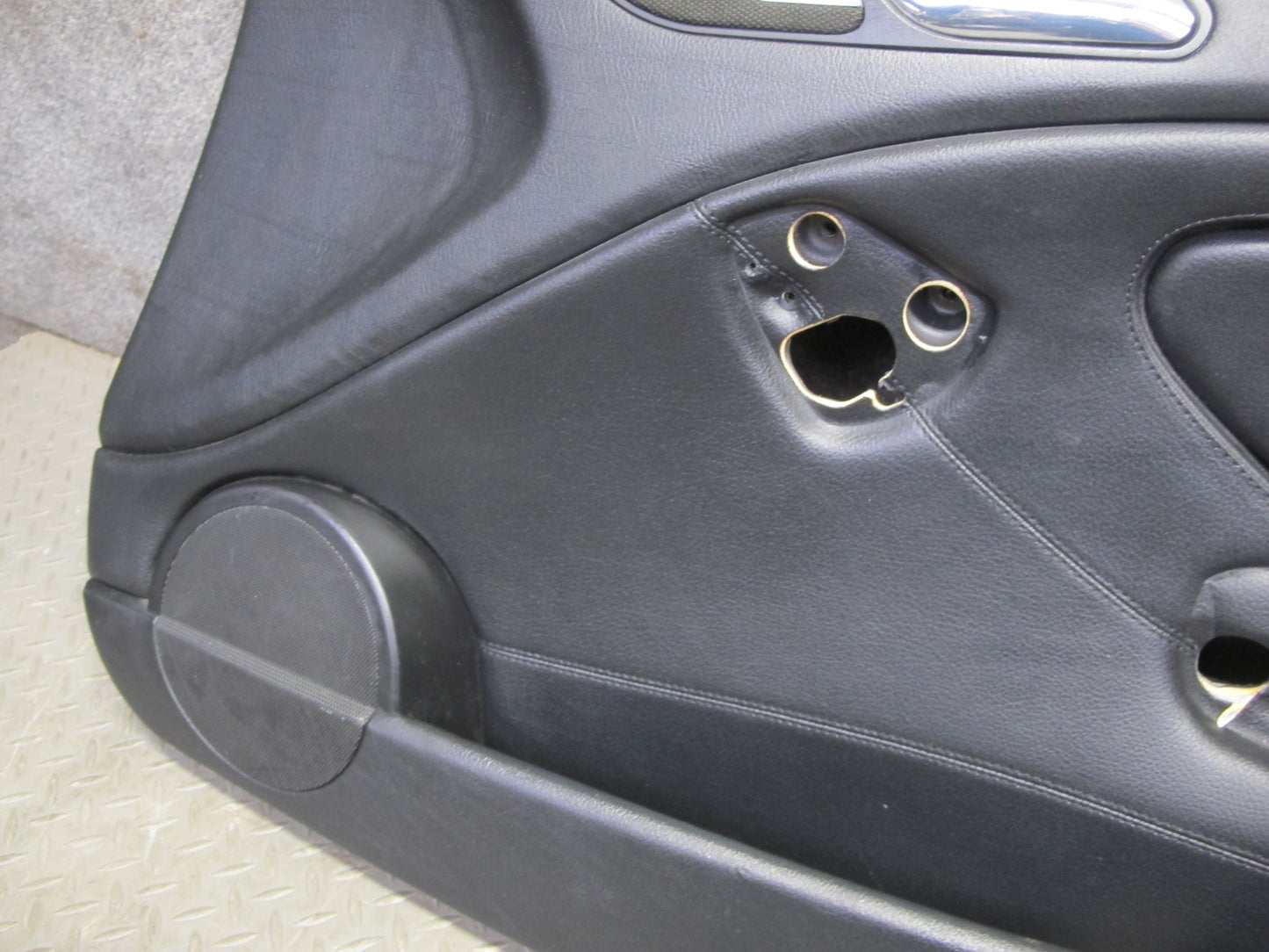 01-06 BMW E46 330ci Coupe Convertible Right Door Interior  Trim Panel Black OEM