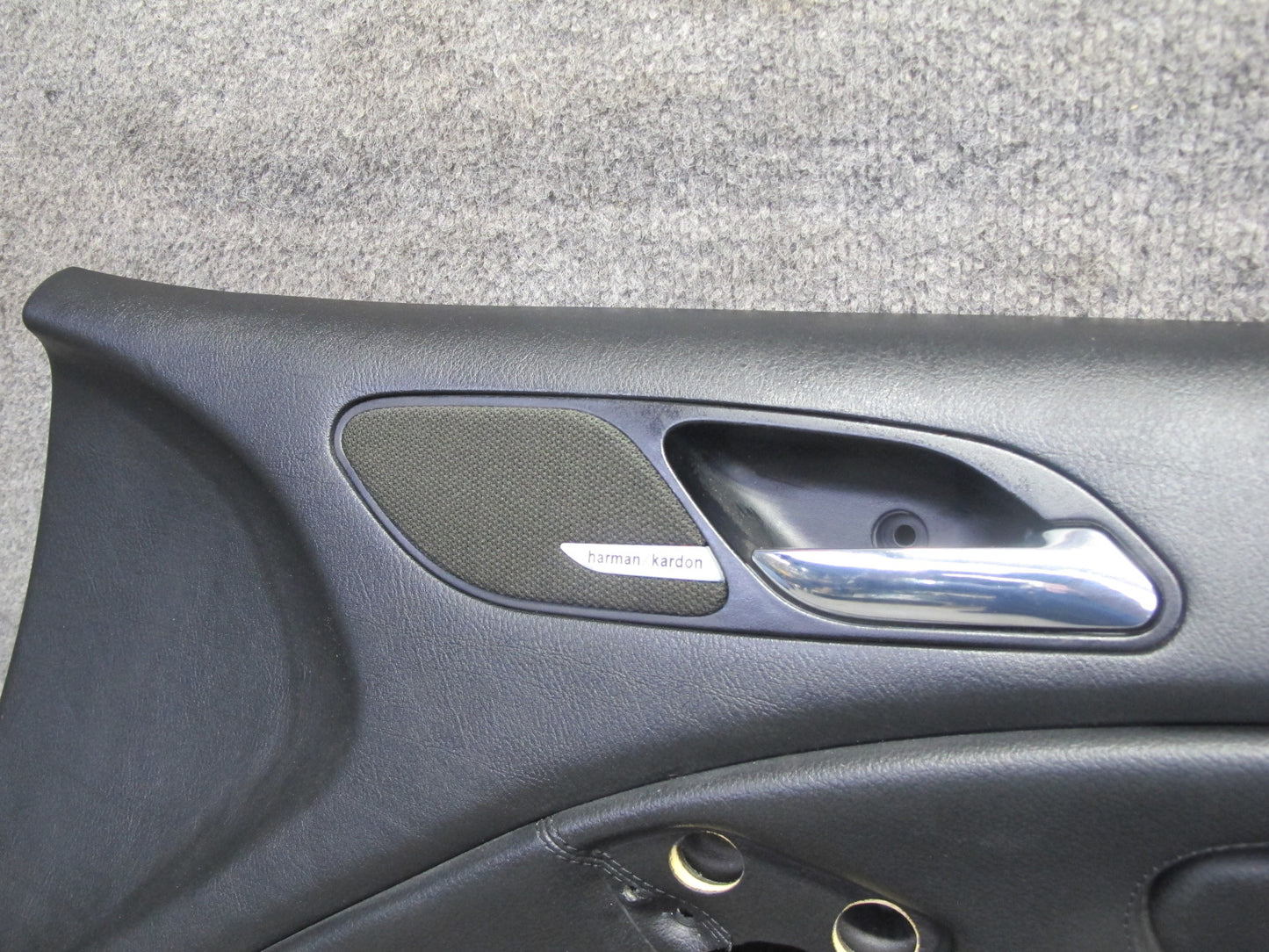 01-06 BMW E46 330ci Coupe Convertible Right Door Interior  Trim Panel Black OEM