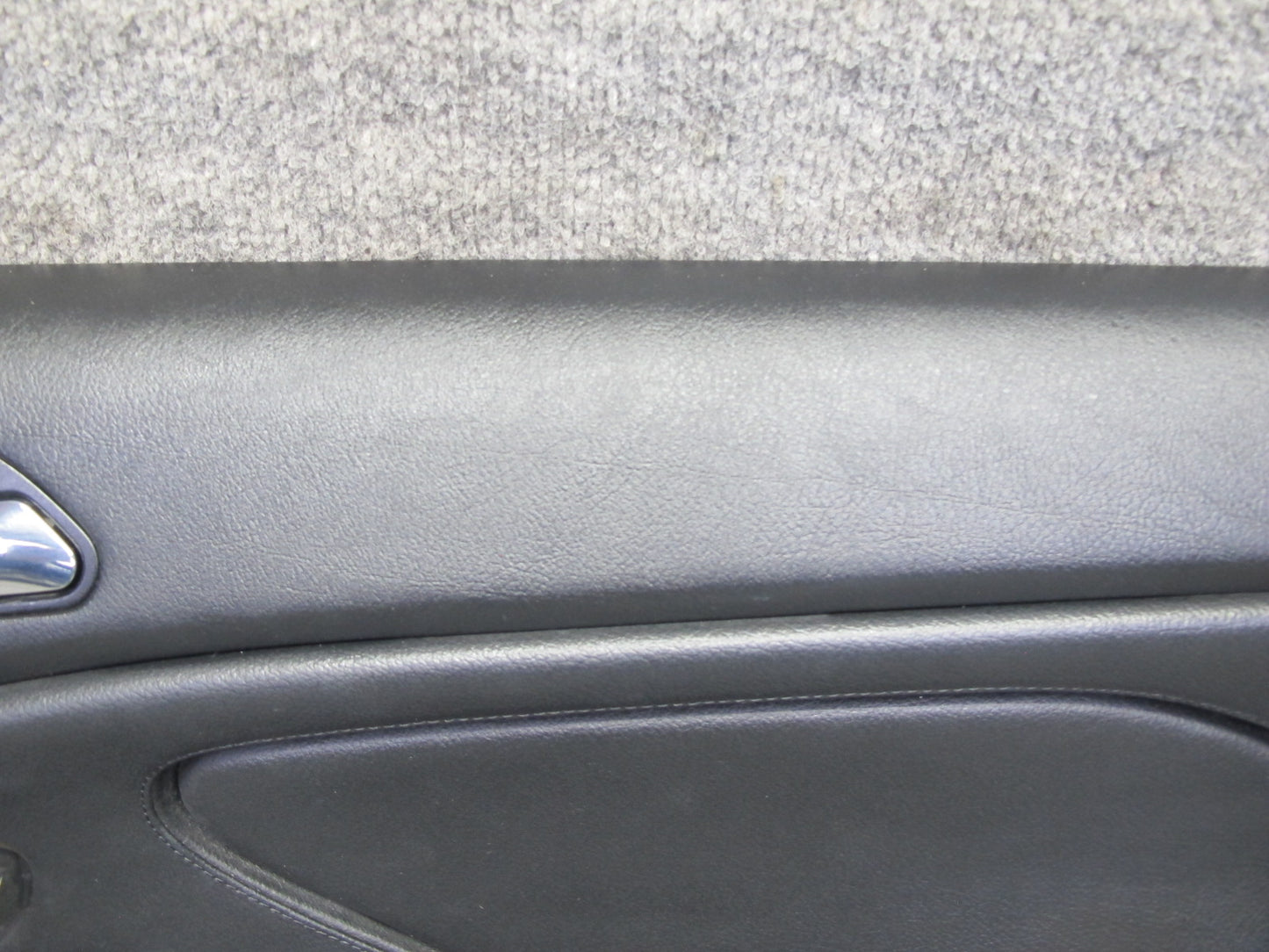 01-06 BMW E46 330ci Coupe Convertible Right Door Interior  Trim Panel Black OEM