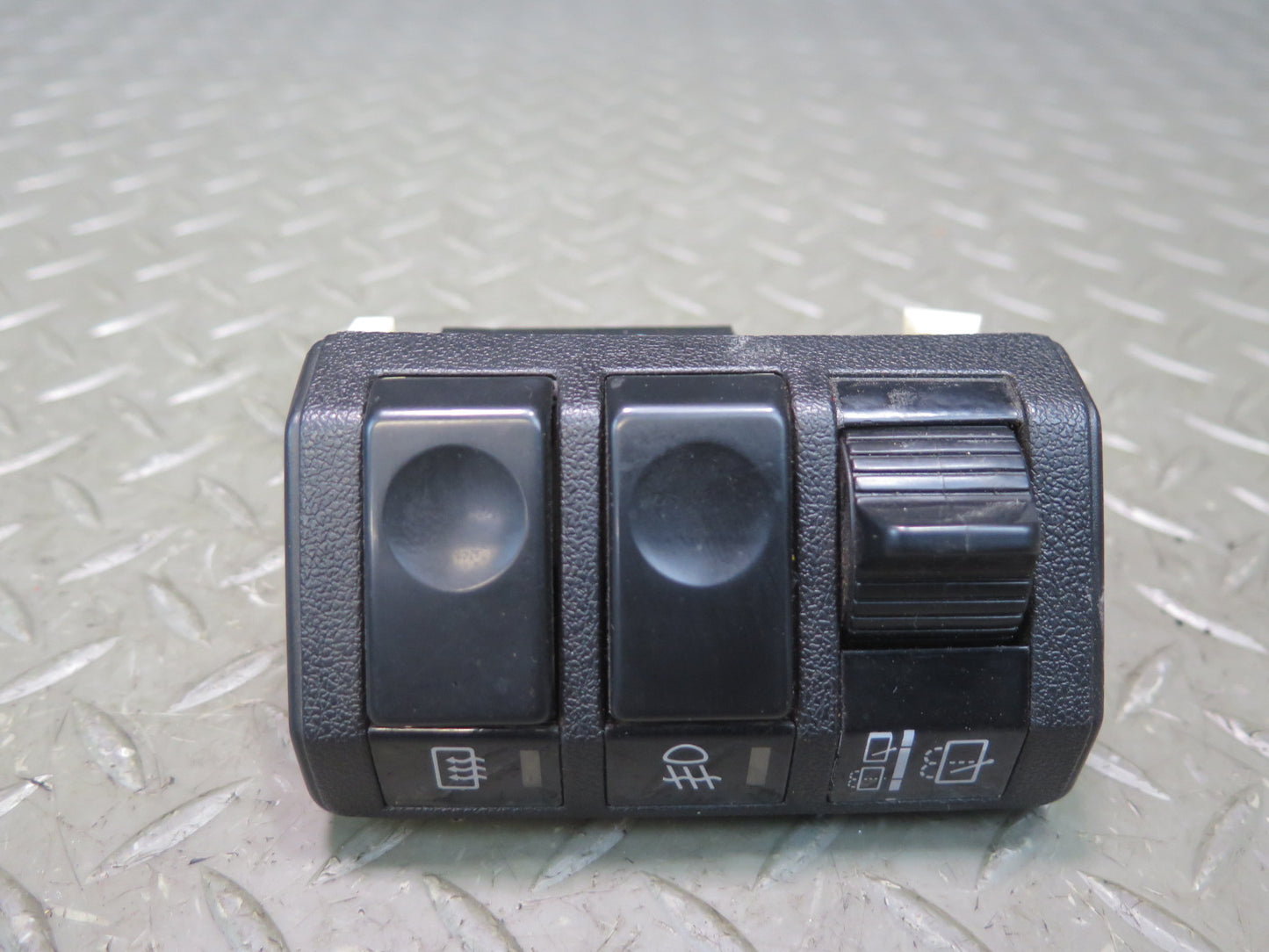 84-86 Nissan Z31 300ZX Dash Defrost Fog Light Washer Switch Black OEM