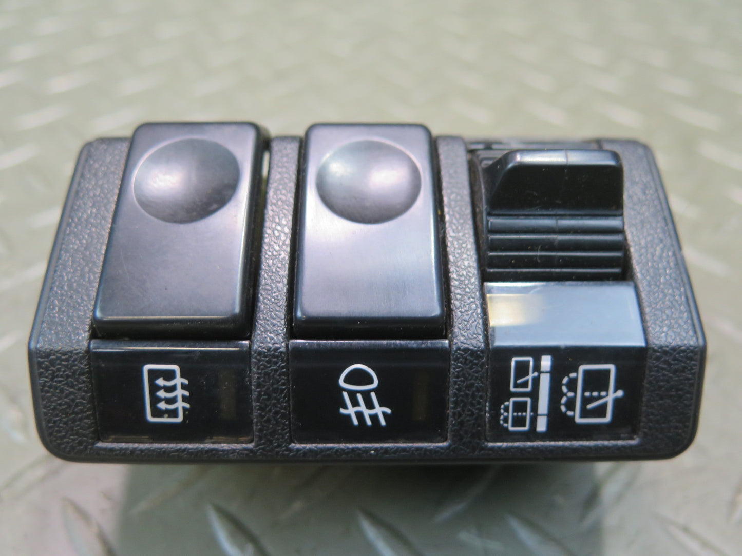 84-86 Nissan Z31 300ZX Dash Defrost Fog Light Washer Switch Black OEM
