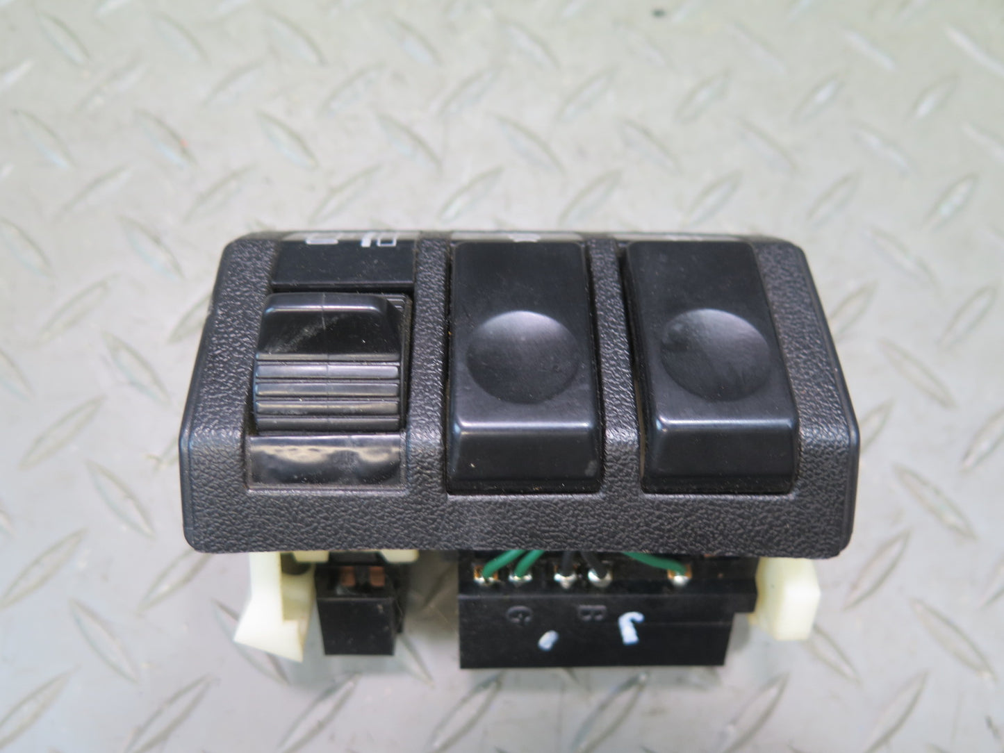 84-86 Nissan Z31 300ZX Dash Defrost Fog Light Washer Switch Black OEM