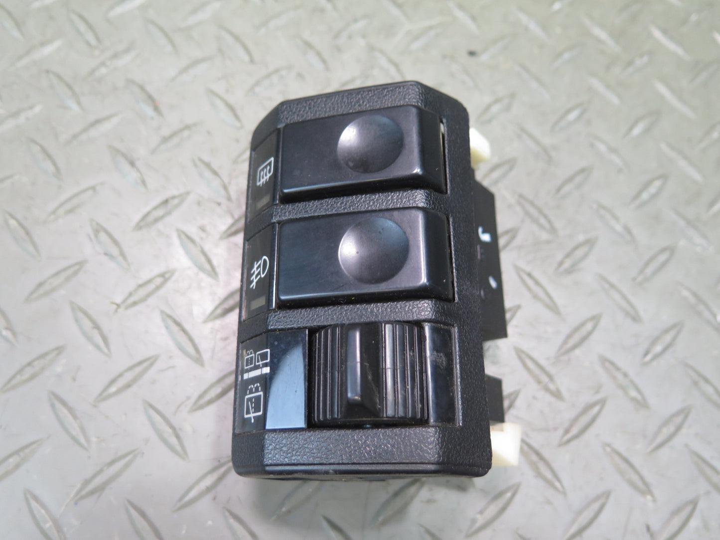 84-86 Nissan Z31 300ZX Dash Defrost Fog Light Washer Switch Black OEM