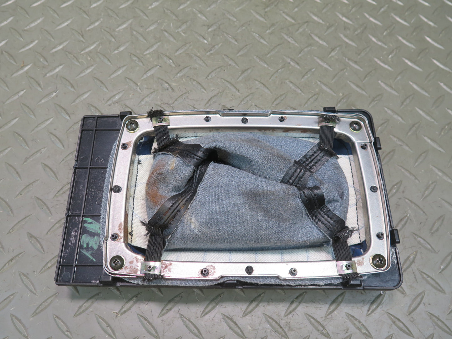 84-86 Nissan Z31 300ZX 2+0 M/T Manual Transmission Shifter Trim Cover w Boot OEM