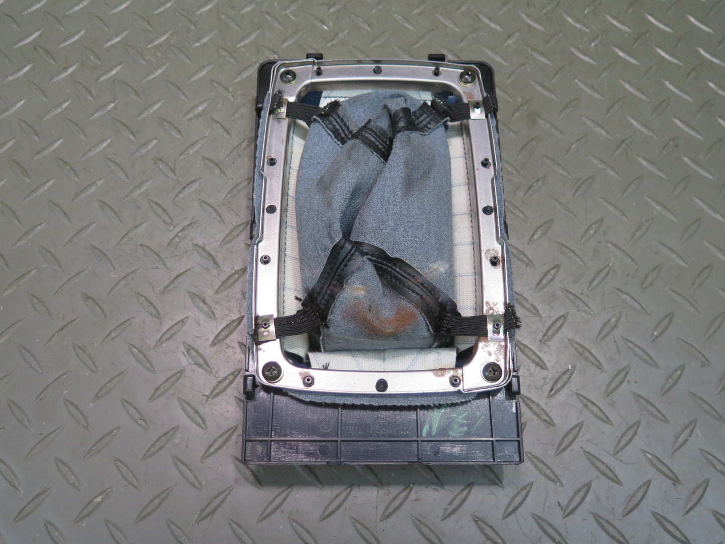 84-86 Nissan Z31 300ZX 2+0 M/T Manual Transmission Shifter Trim Cover w Boot OEM