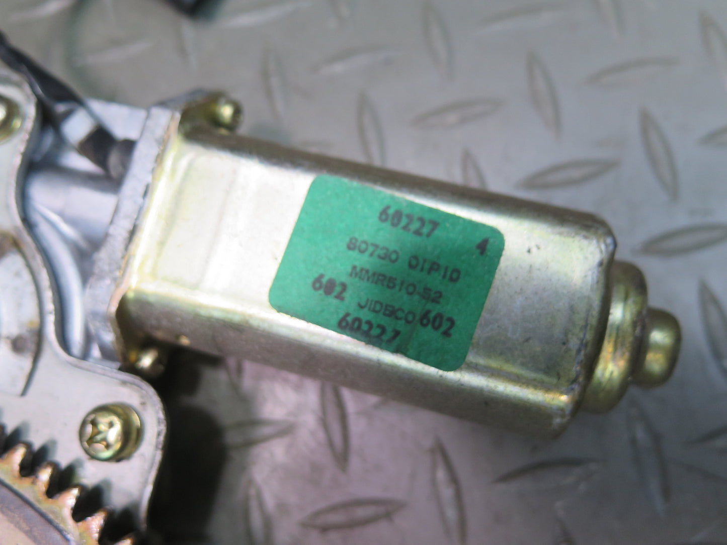84-89 Nissan Z31 300ZX 2+0 Right Passenger Door Window Regulator w Motor OEM