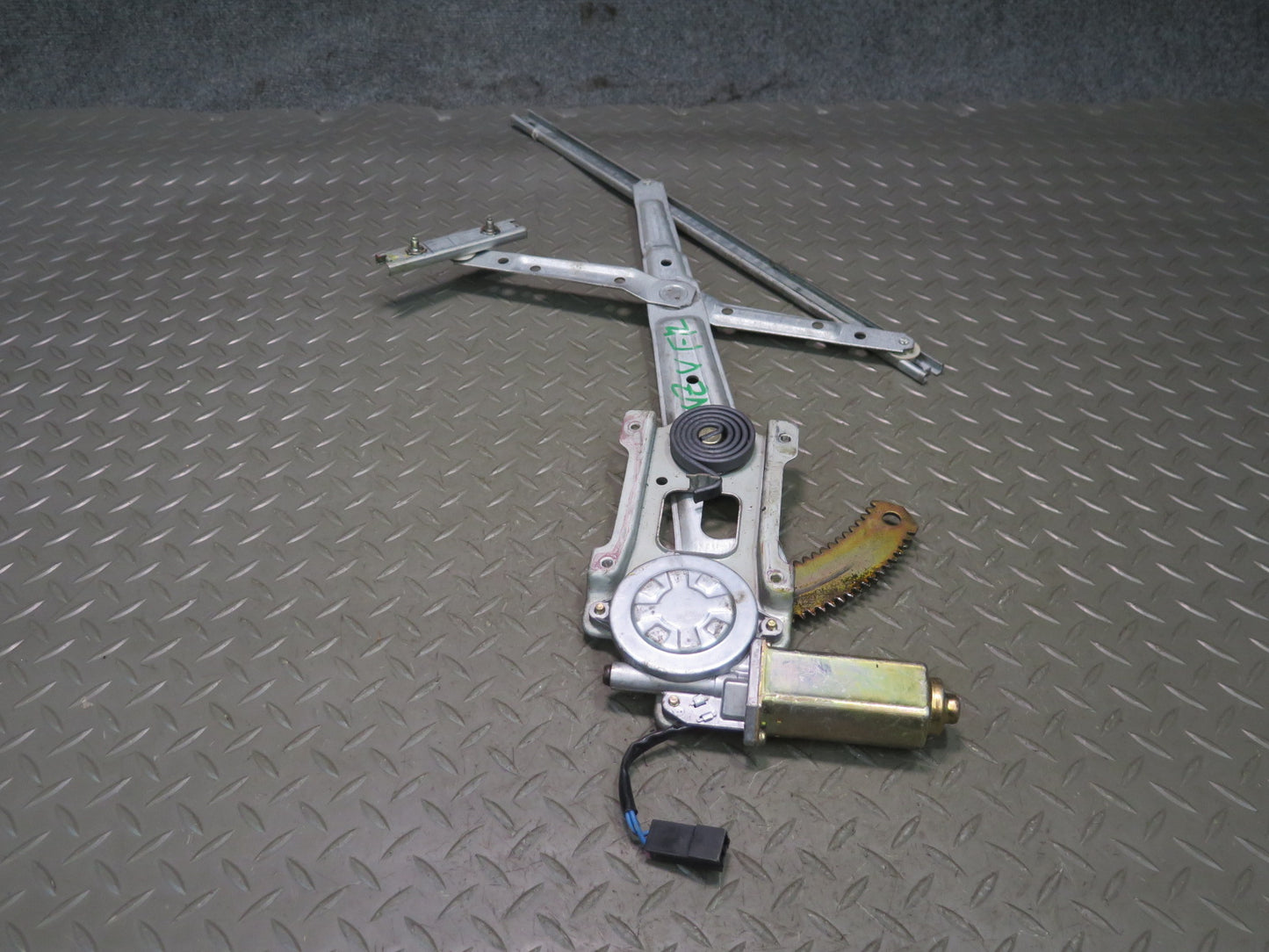 84-89 Nissan Z31 300ZX 2+0 Right Passenger Door Window Regulator w Motor OEM
