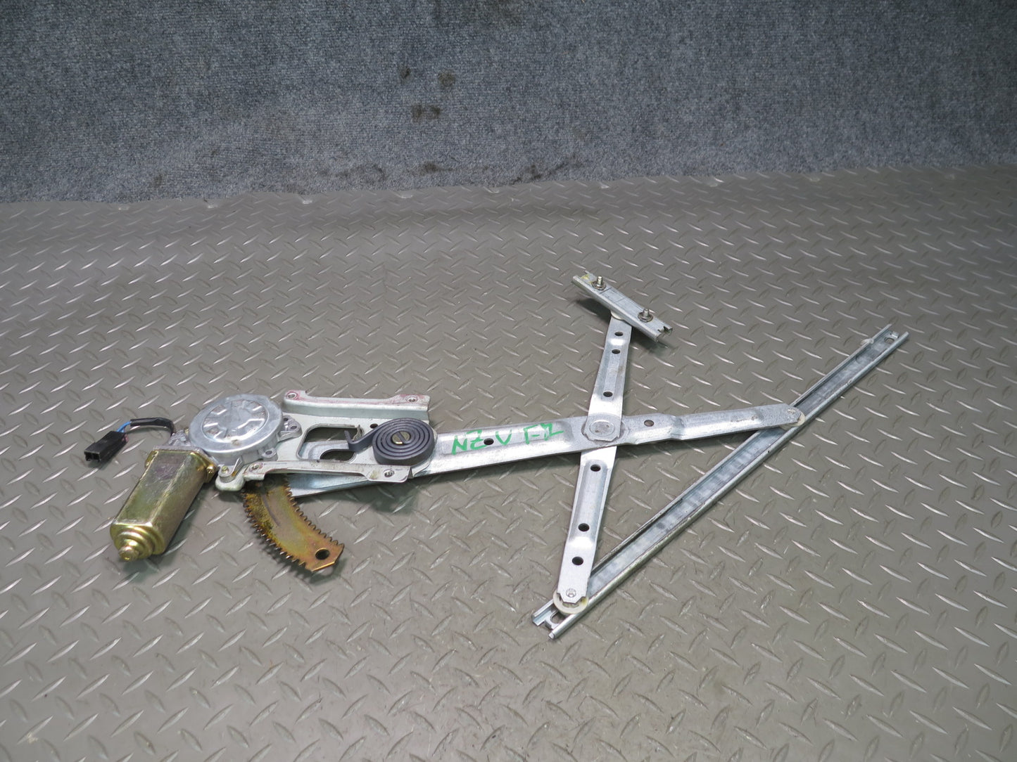 84-89 Nissan Z31 300ZX 2+0 Right Passenger Door Window Regulator w Motor OEM
