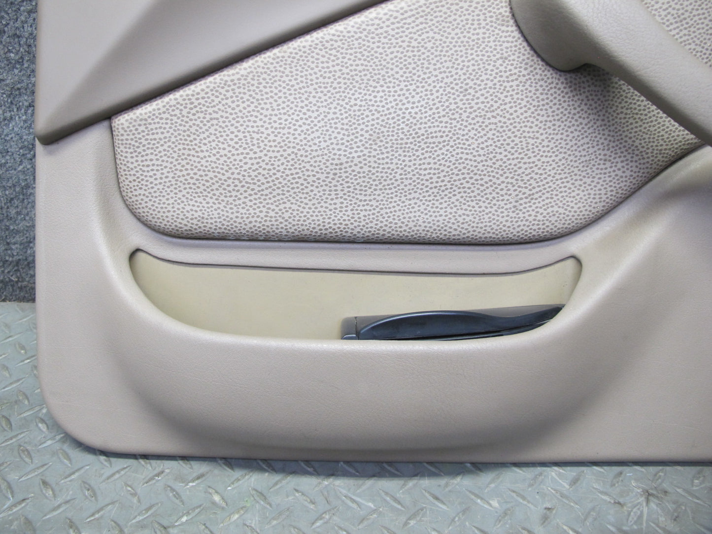 96-98 BMW E36/7 Z3 Right Passenger Door Interior Trim Panel Sand Beige OEM