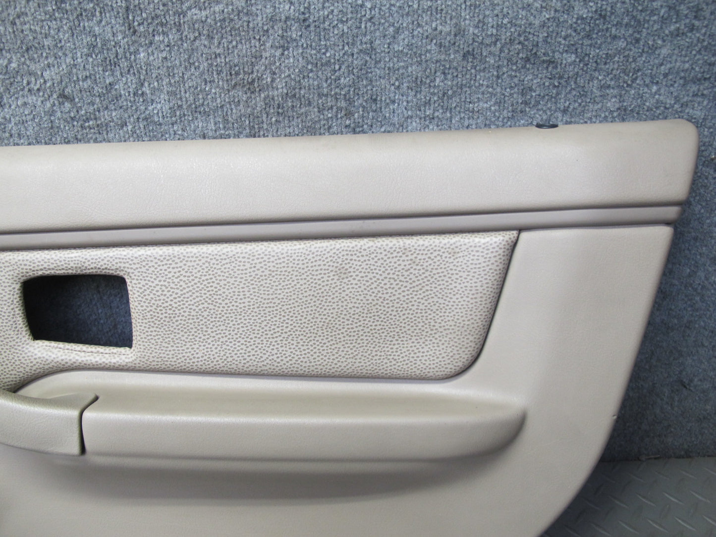 96-98 BMW E36/7 Z3 Right Passenger Door Interior Trim Panel Sand Beige OEM