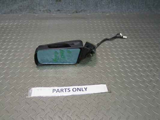 85-89 Nissan Z31 300ZX 2+0 Left Door Side View Exterior Power Heated Mirror Dmgd