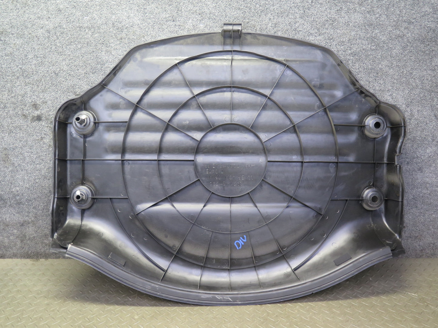 99-01 Isuzu Vehicross Rear Tailgate Interior Spare Tire Trim Cover Panel OEM