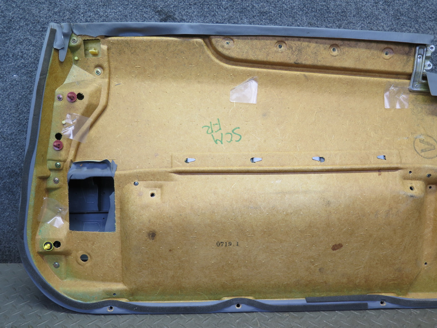 92-94 Lexus UZZ30L SC300 SC400 Front Right Interior Door Panel Trim Gray OEM