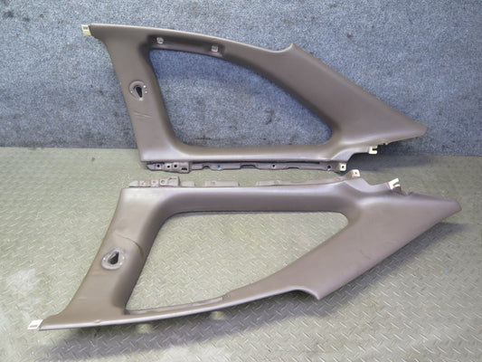 92-00 Lexus UZZ30L SC300 SC400 Set of 2 Rear Quarter Window Trim Panel OEM