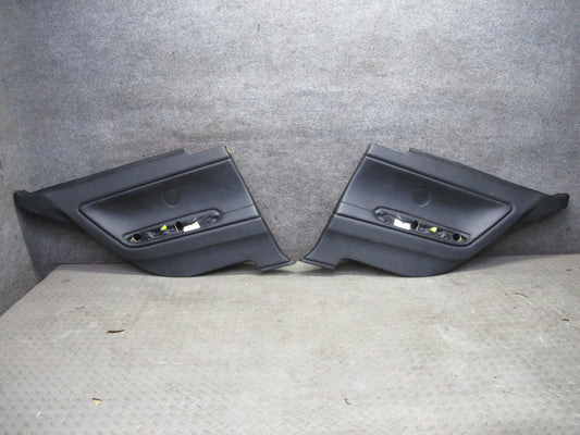 01-06 BMW E46 330ci Coupe Rear Quarter Interior Leather Trim Panel Set OEM