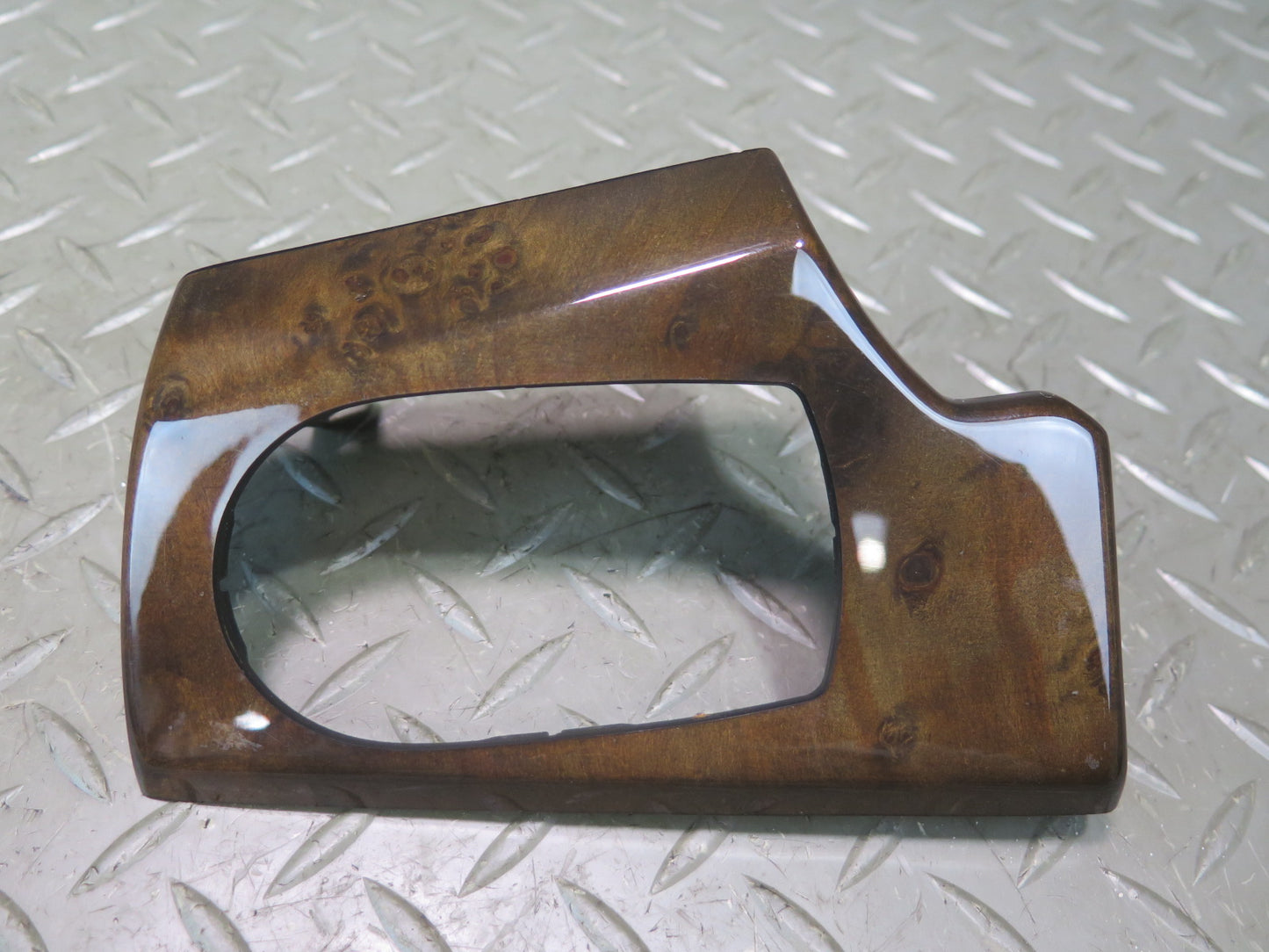 06-08 BMW E86 E85 Z4 Dash Front Left Air Vent Wood Trim Bezel Panel