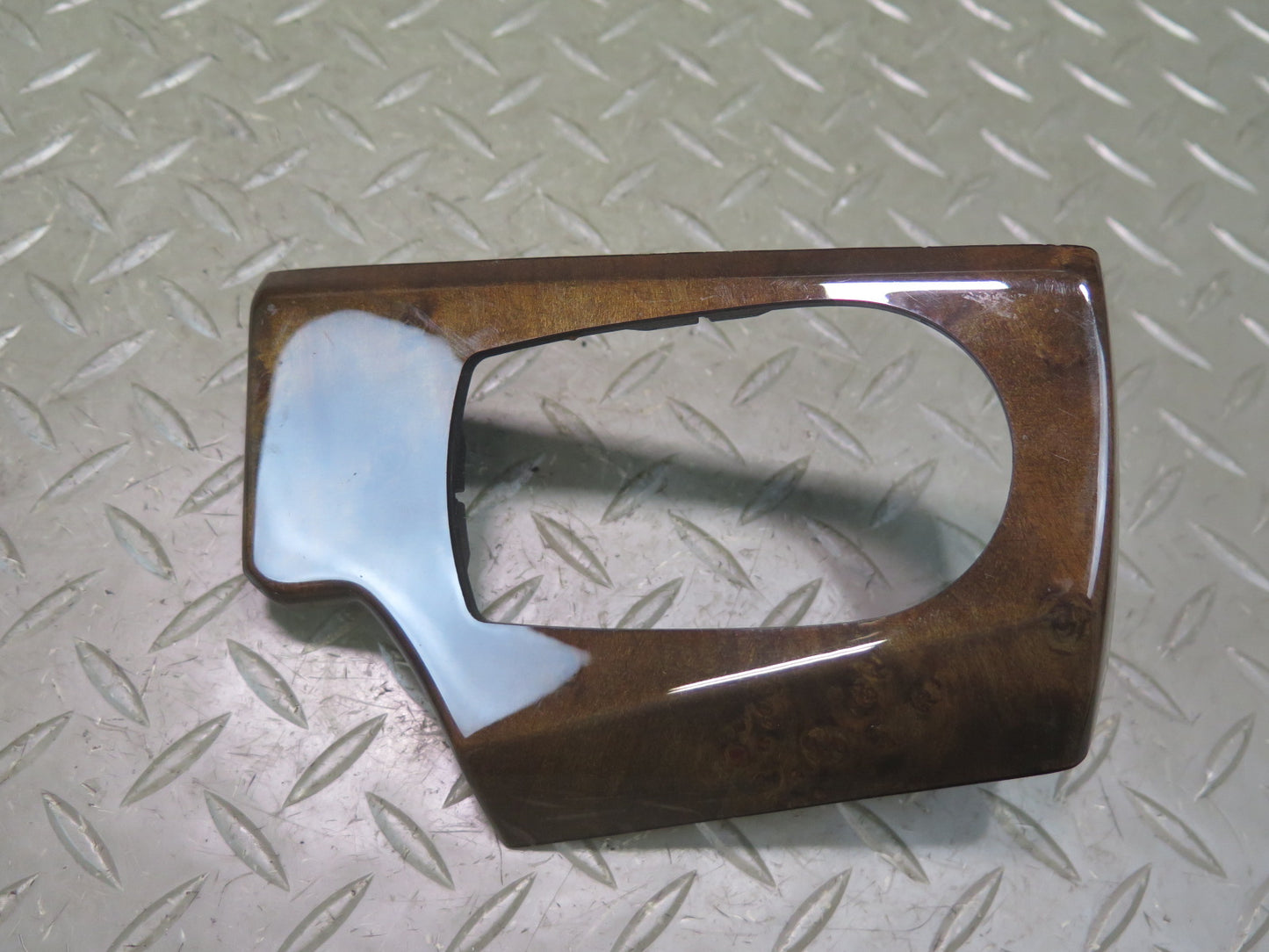 06-08 BMW E86 E85 Z4 Dash Front Left Air Vent Wood Trim Bezel Panel