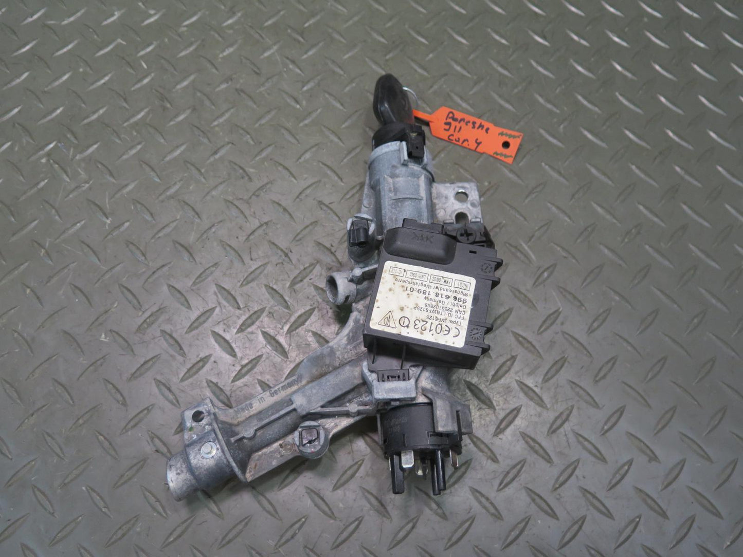 2002 Porsche 911 996 M96.03 M/T Engine ECU ECM Handle Immo Ignition Lock KEY Set