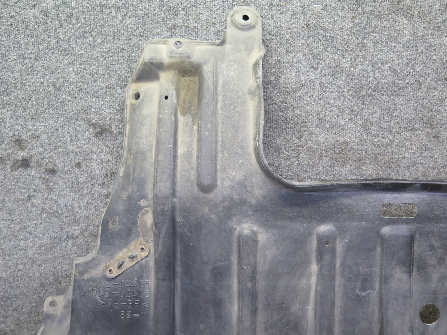 02-10 Lexus UZZ40L SC430 Under Engine Lower Splash Shield Guard Cover Set OEM