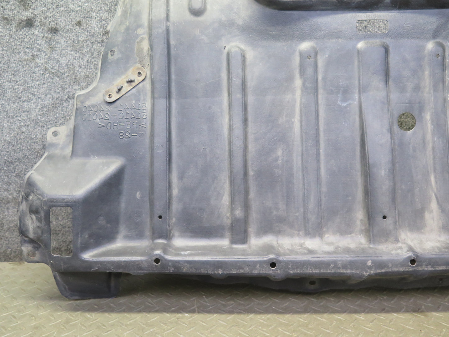 02-10 Lexus UZZ40L SC430 Under Engine Lower Splash Shield Guard Cover Set OEM