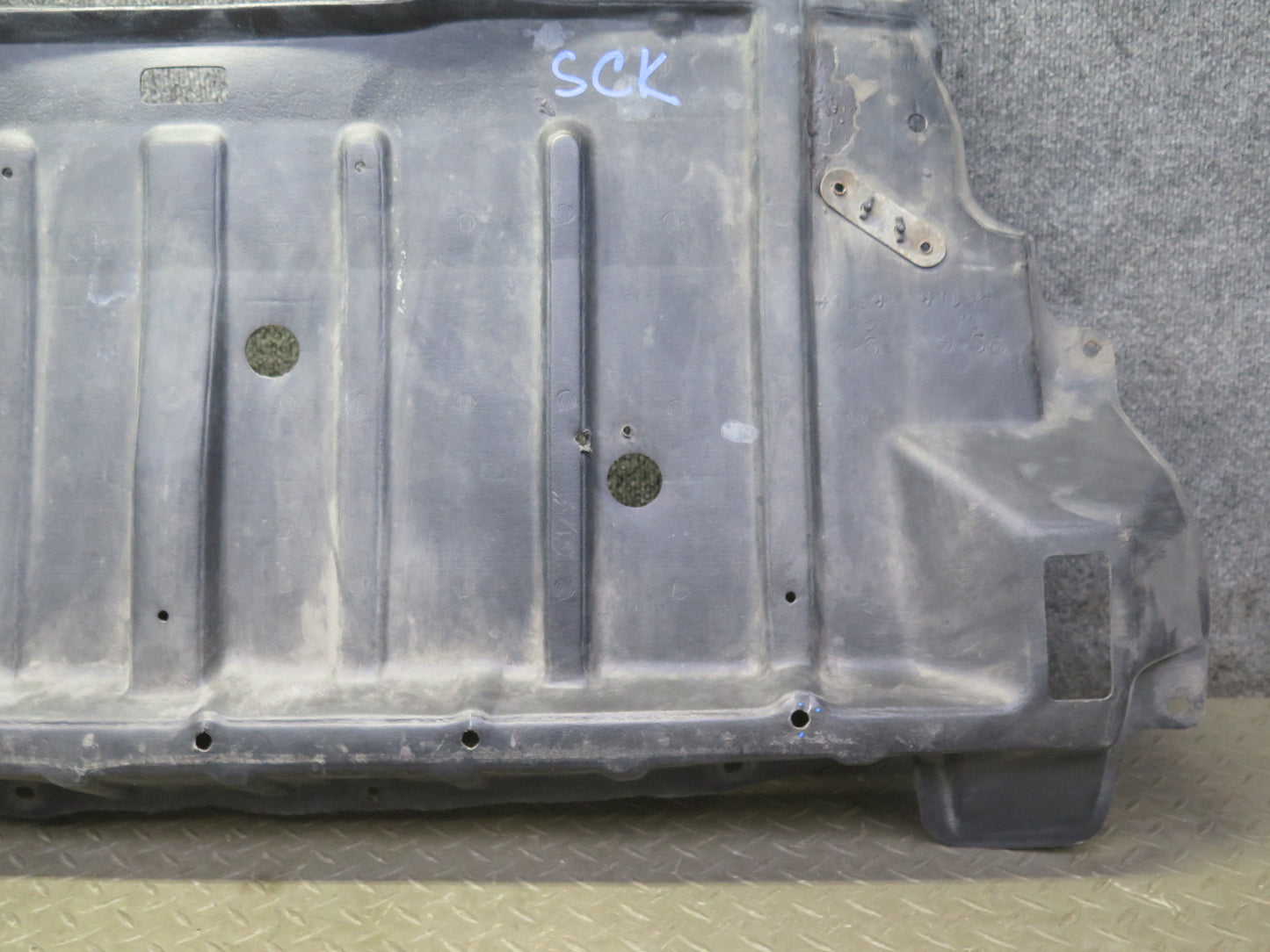 02-10 Lexus UZZ40L SC430 Under Engine Lower Splash Shield Guard Cover Set OEM