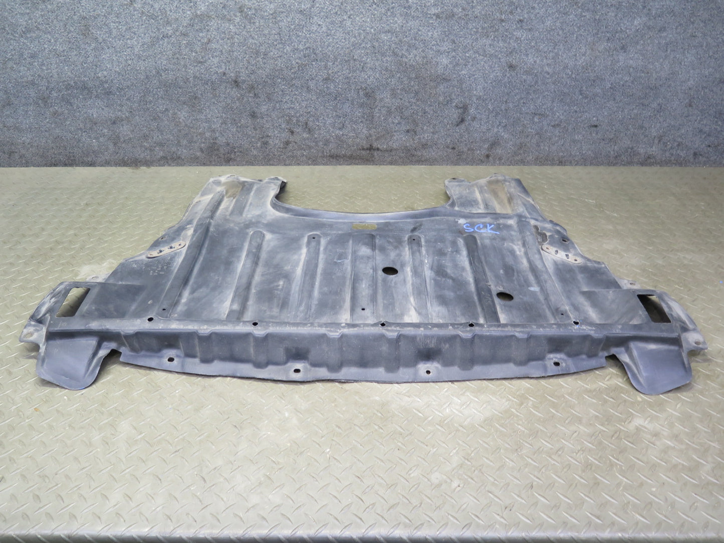 02-10 Lexus UZZ40L SC430 Under Engine Lower Splash Shield Guard Cover Set OEM