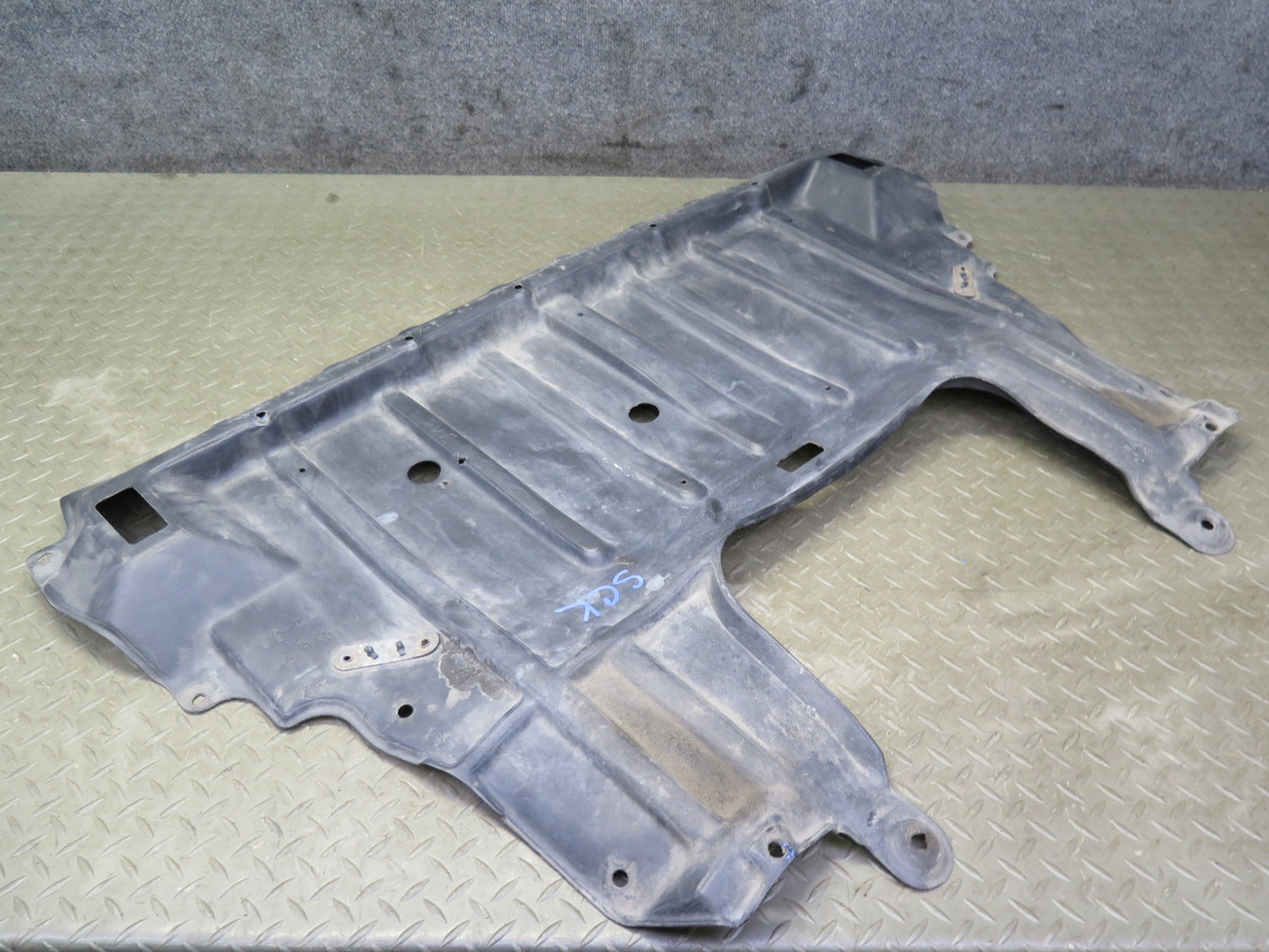 02-10 Lexus UZZ40L SC430 Under Engine Lower Splash Shield Guard Cover Set OEM