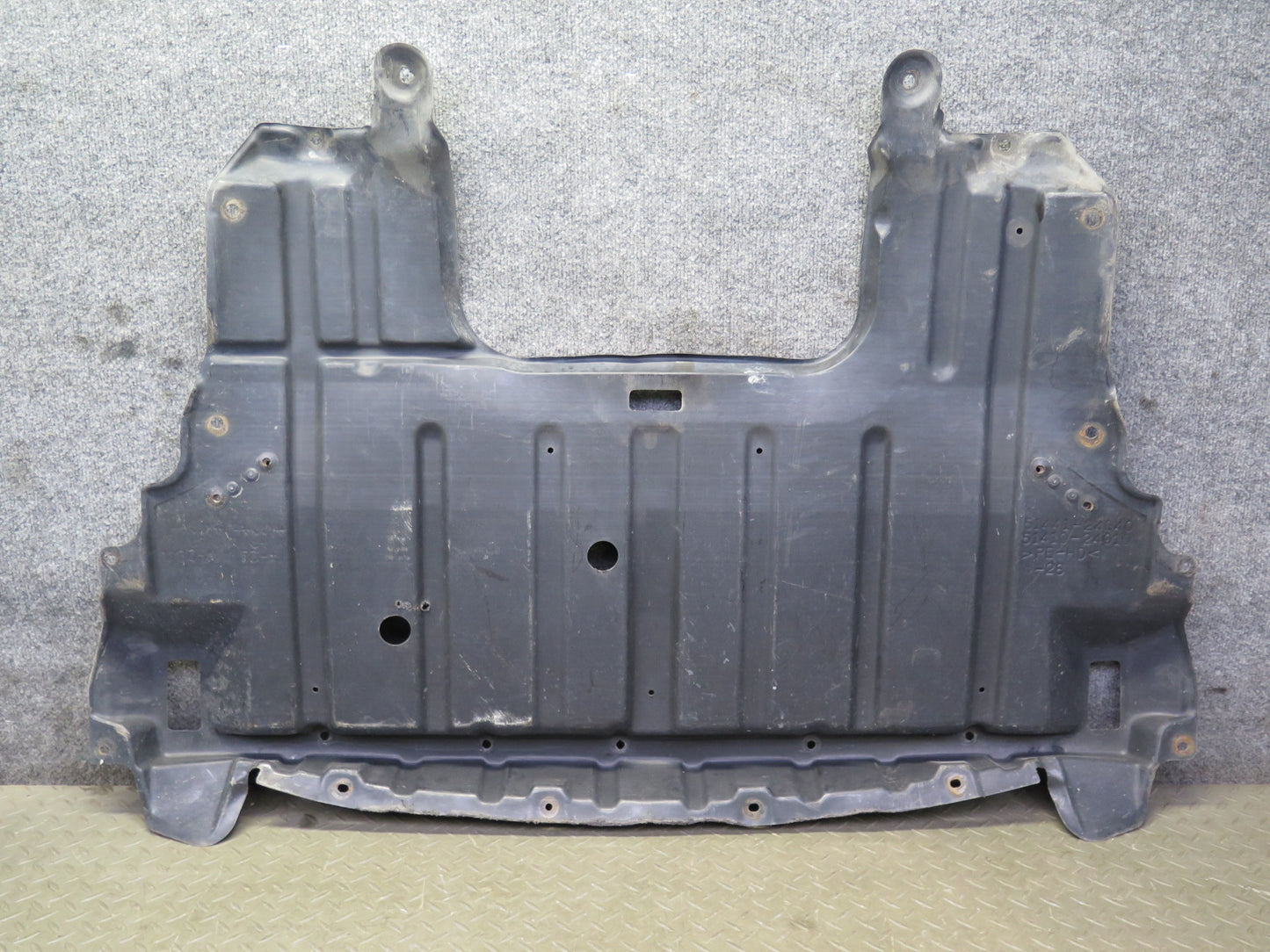 02-10 Lexus UZZ40L SC430 Under Engine Lower Splash Shield Guard Cover Set OEM