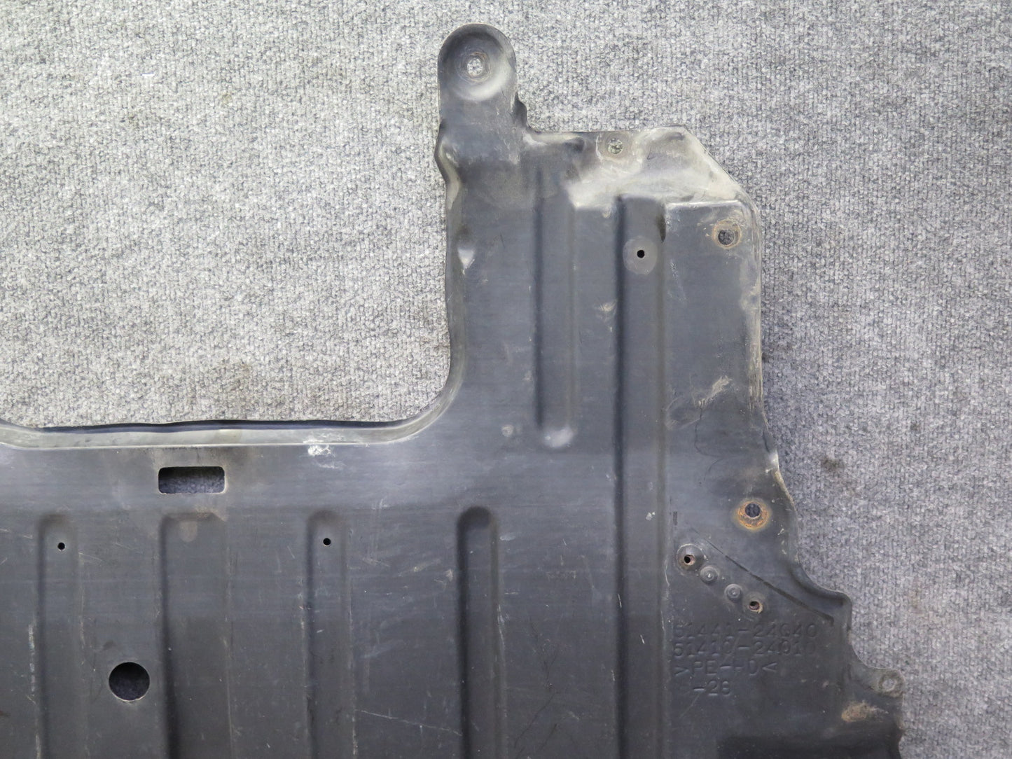 02-10 Lexus UZZ40L SC430 Under Engine Lower Splash Shield Guard Cover Set OEM