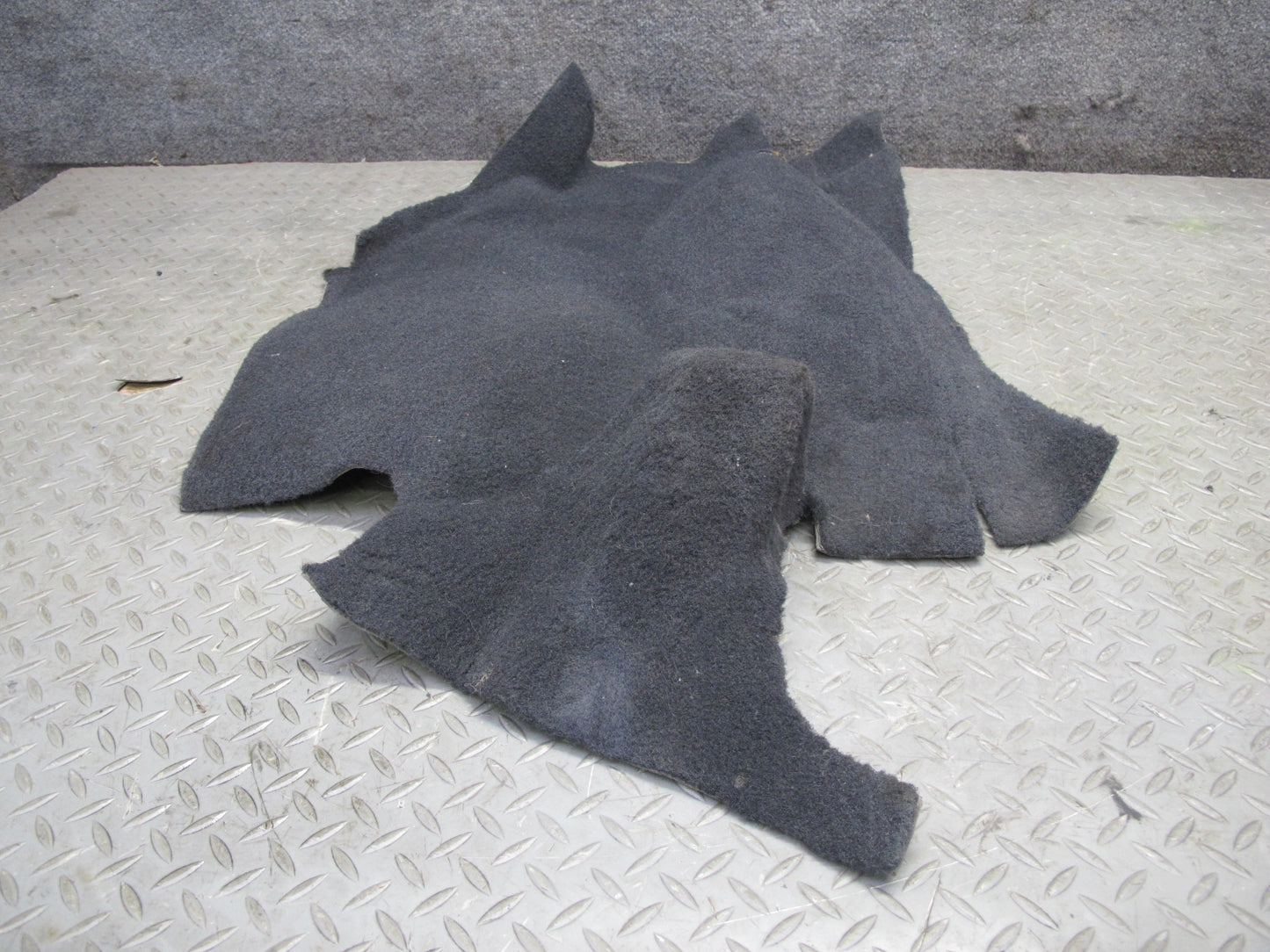 91-94 Chevrolet Corvette C4 Rear Left & Right Trunk Carpet Trim Cover Set OEM