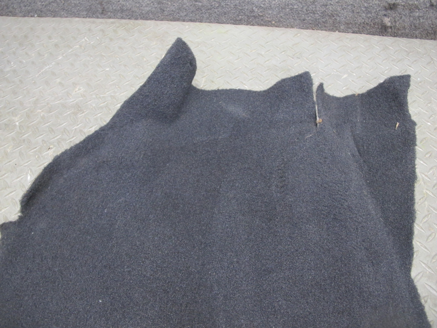 91-94 Chevrolet Corvette C4 Rear Left & Right Trunk Carpet Trim Cover Set OEM