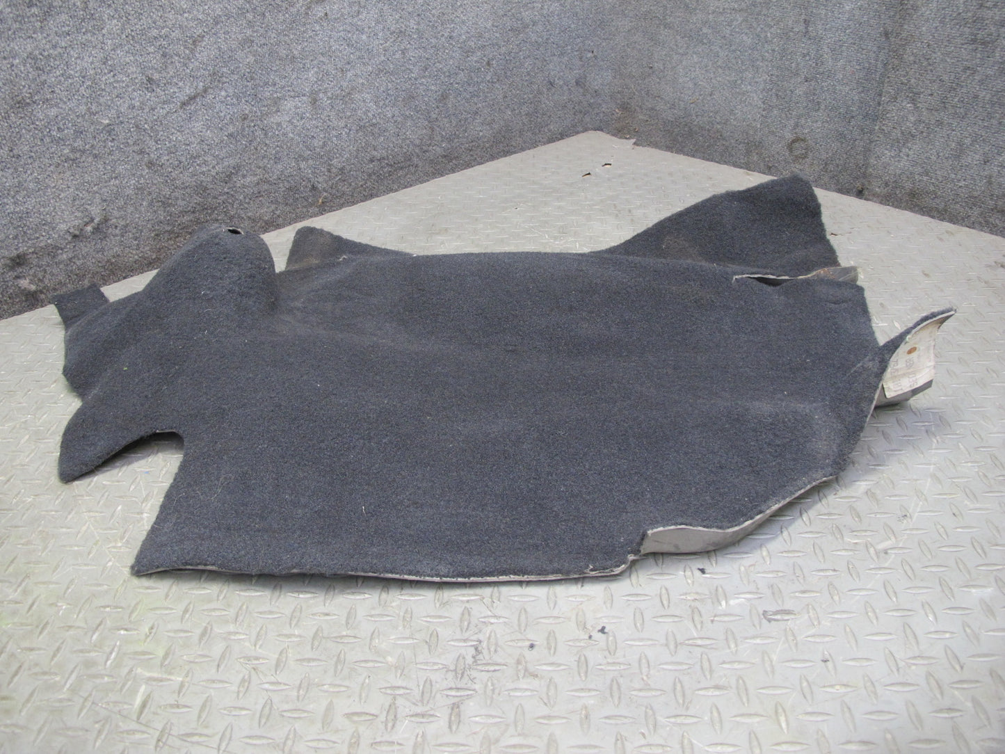 91-94 Chevrolet Corvette C4 Rear Left & Right Trunk Carpet Trim Cover Set OEM