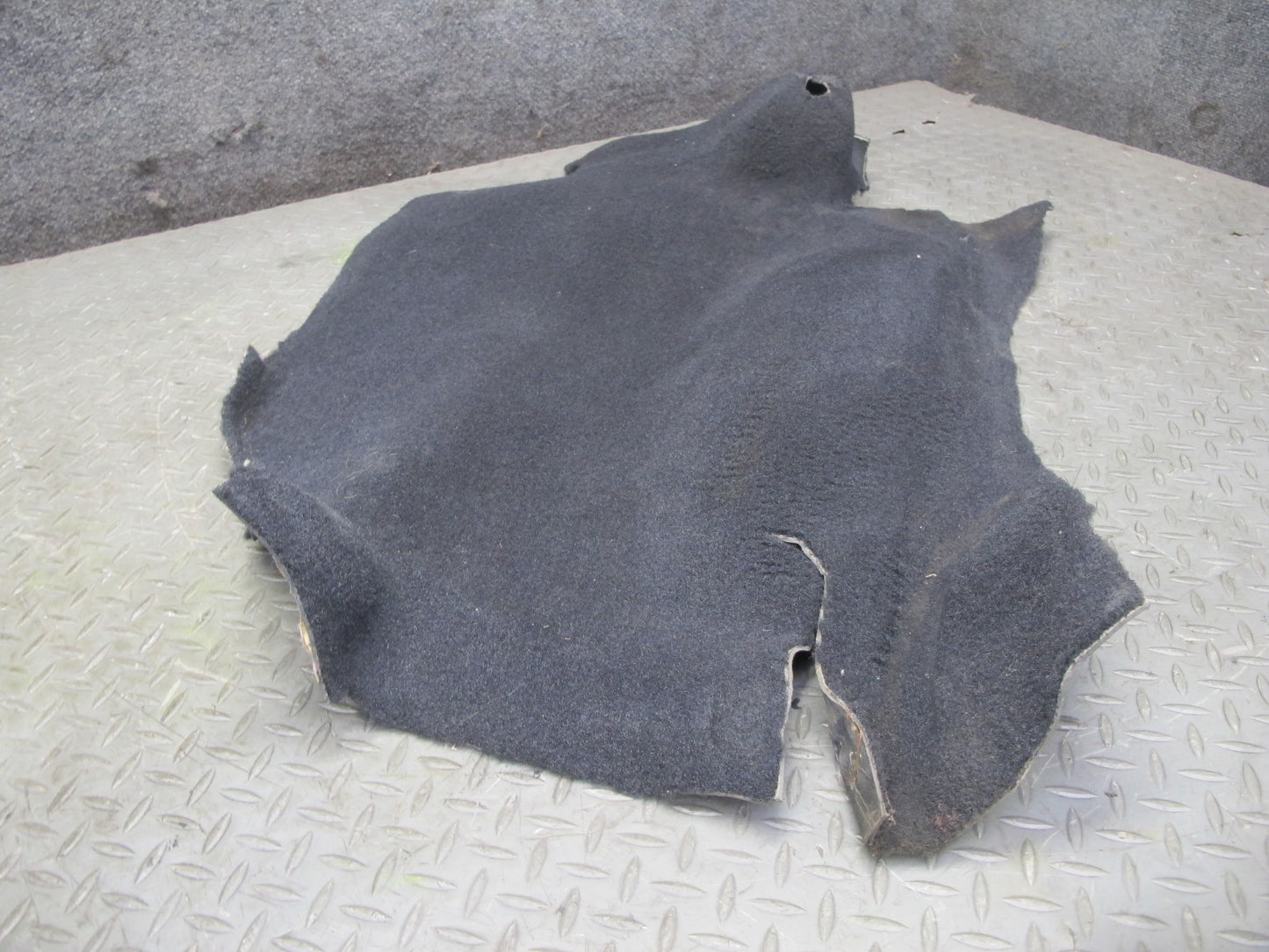 91-94 Chevrolet Corvette C4 Rear Left & Right Trunk Carpet Trim Cover Set OEM