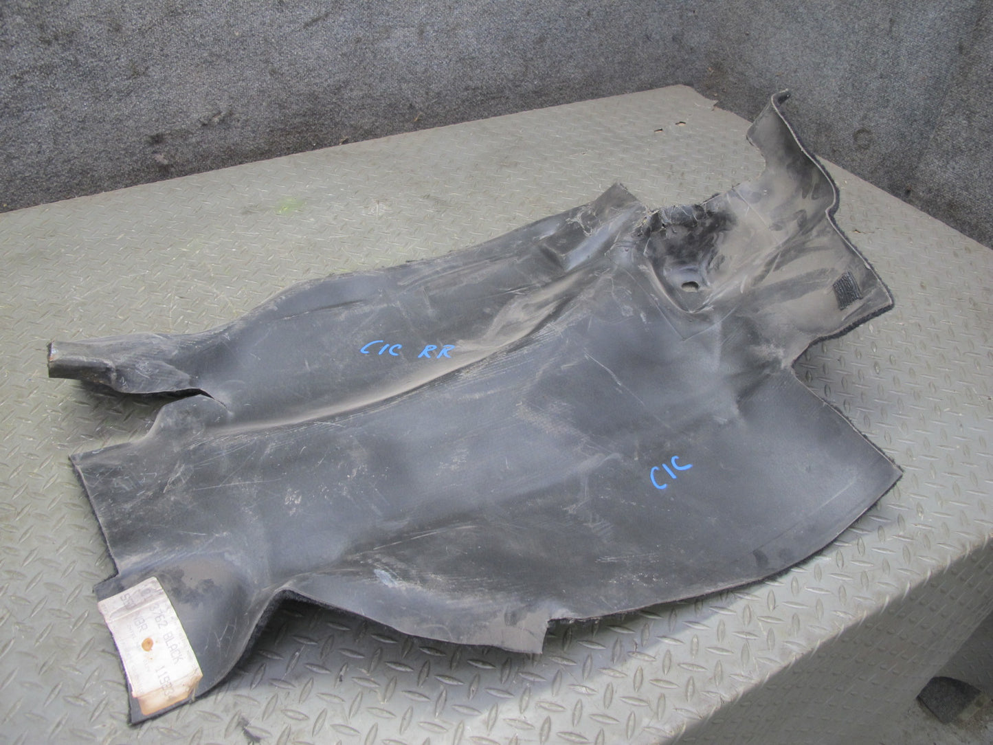 91-94 Chevrolet Corvette C4 Rear Left & Right Trunk Carpet Trim Cover Set OEM