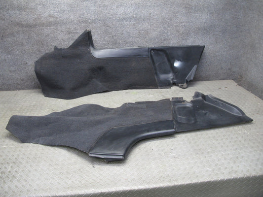 90-93 Chevrolet Corvette C4 Set of 2 Center Console Carpet Trim Cover Panel OEM