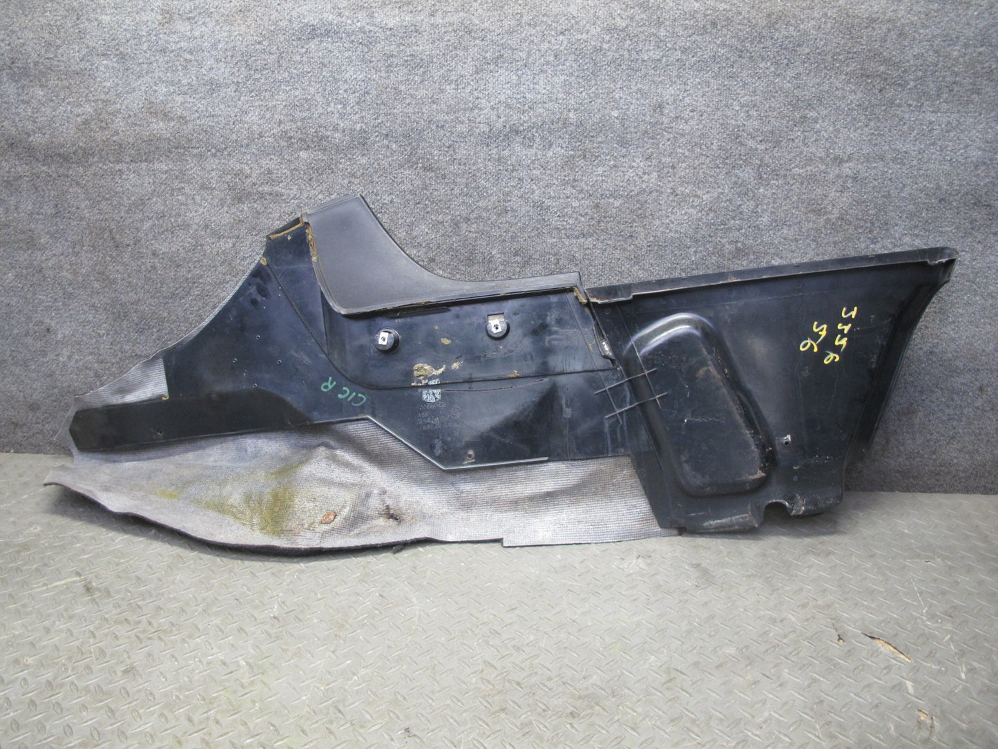 90-93 Chevrolet Corvette C4 Set of 2 Center Console Carpet Trim Cover Panel OEM