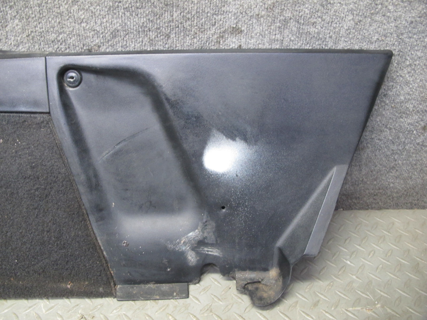 90-93 Chevrolet Corvette C4 Set of 2 Center Console Carpet Trim Cover Panel OEM