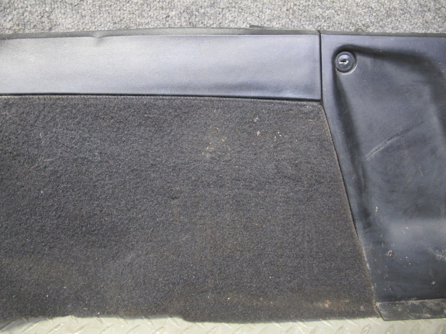 90-93 Chevrolet Corvette C4 Set of 2 Center Console Carpet Trim Cover Panel OEM