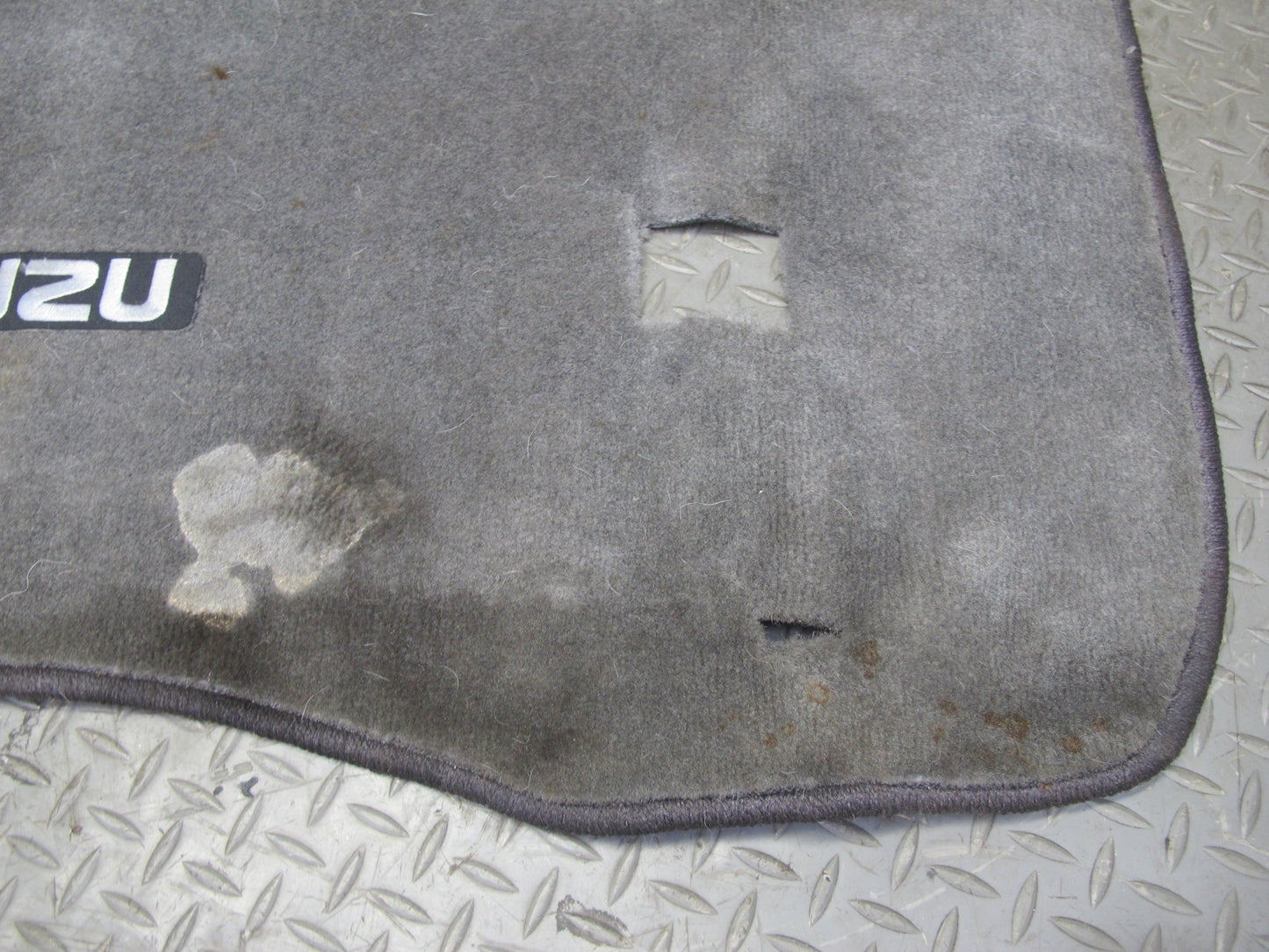 99-01 Isuzu Vehicross Rear Trunk Floor Carpet OEM