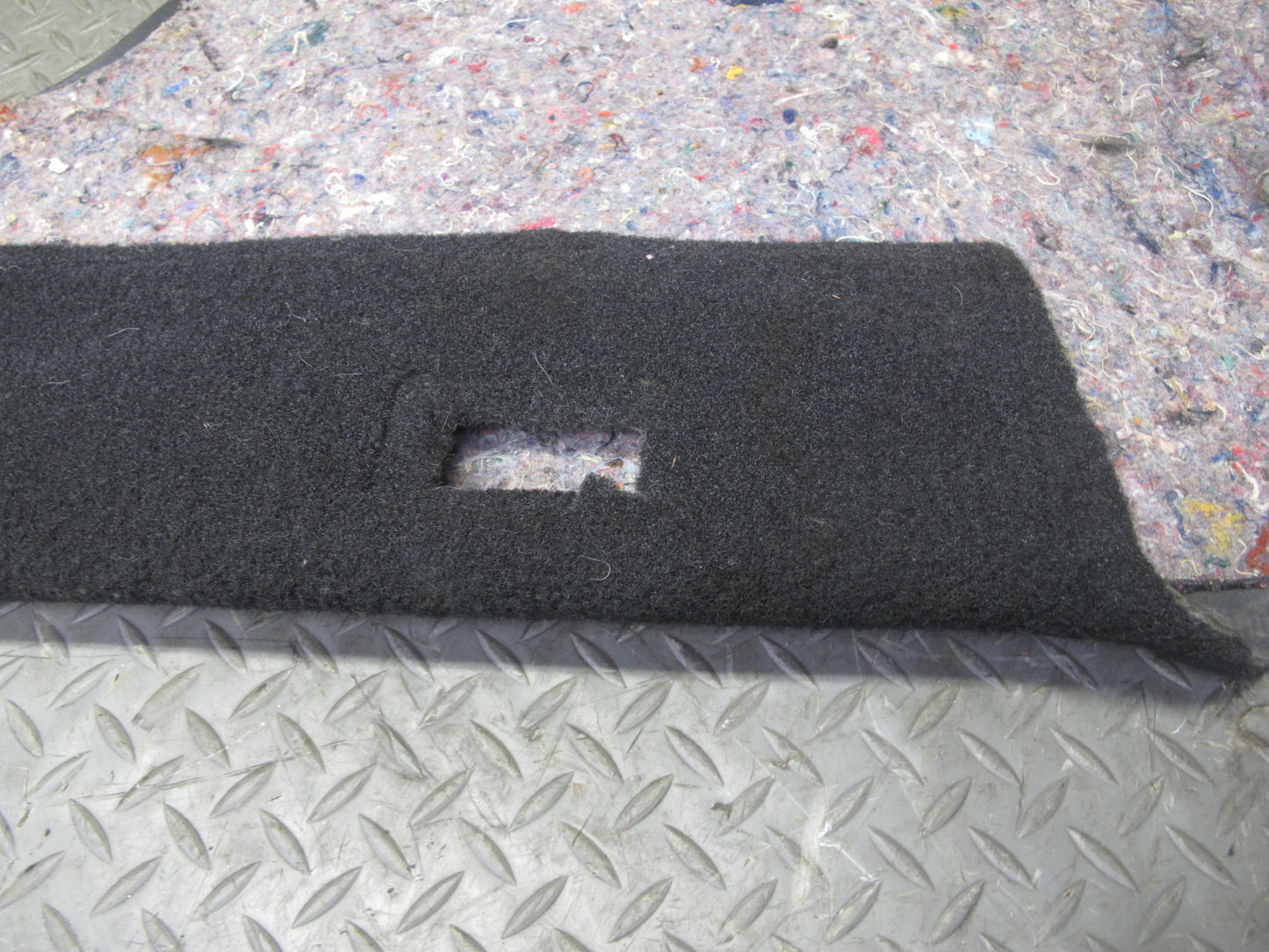 91-94 Chevrolet Corvette C4 Rear Back Waterfall Carpet Trim Cover OEM