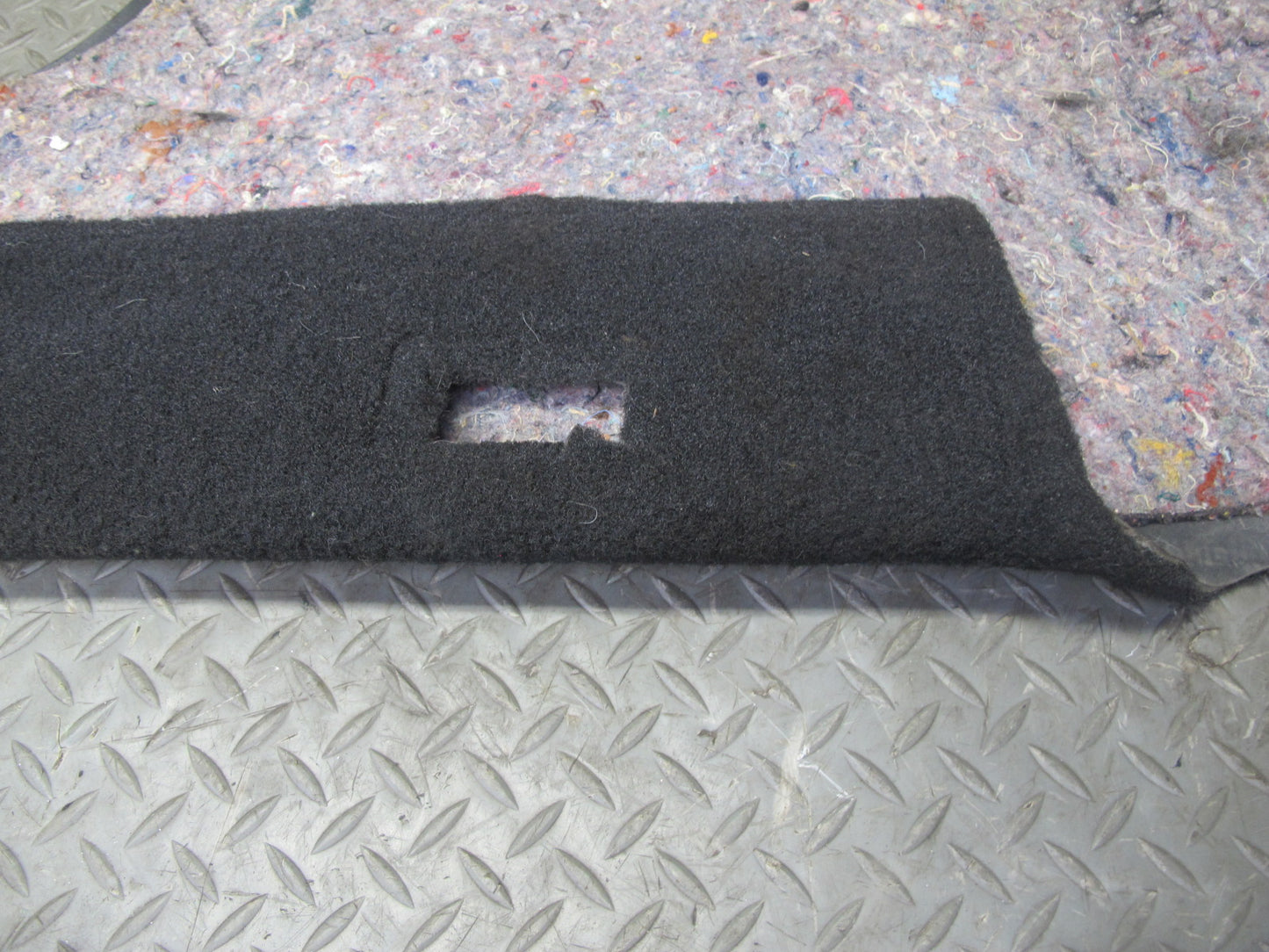 91-94 Chevrolet Corvette C4 Rear Back Waterfall Carpet Trim Cover OEM