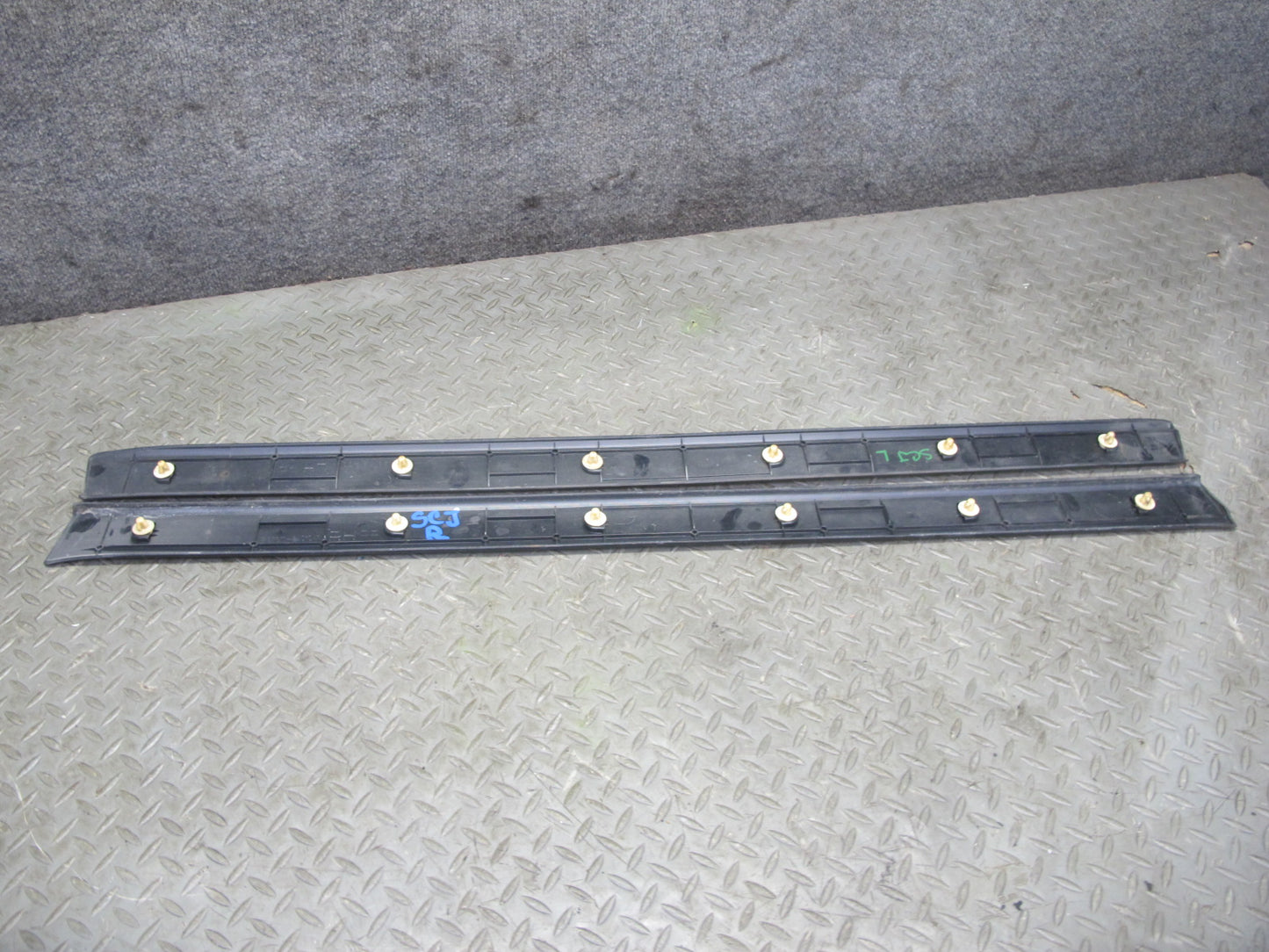 92-00 Lexus JZZ31L SC400 SC300 Set of 4 Door Scuff Sill Plate Trim Panel OEM