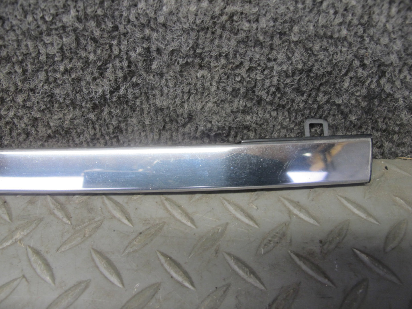 2014-2020 Infiniti QX60 Rear Left Door Window Chrome Trim Molding Set of 2