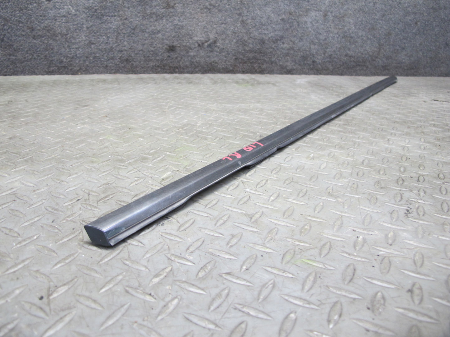 2014-2020 Infiniti QX60 Rear Left Door Window Chrome Trim Molding Set of 2