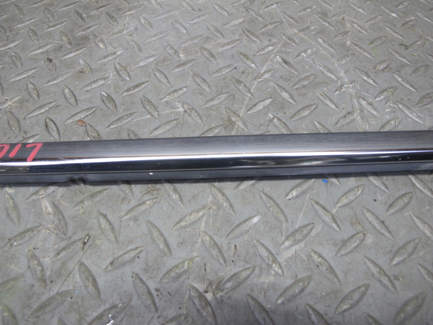 2014-2020 Infiniti QX60 Rear Left Door Window Chrome Trim Molding Set of 2