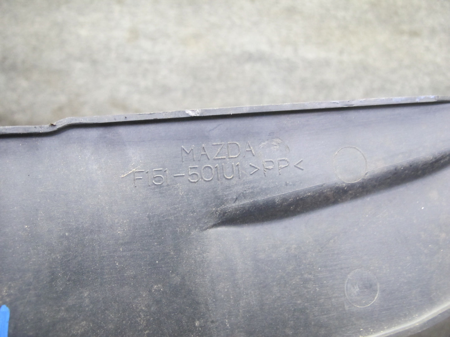 04-08 Mazda RX8 1.3L Engine Upper Radiator Support Cover Trim Panel OEM